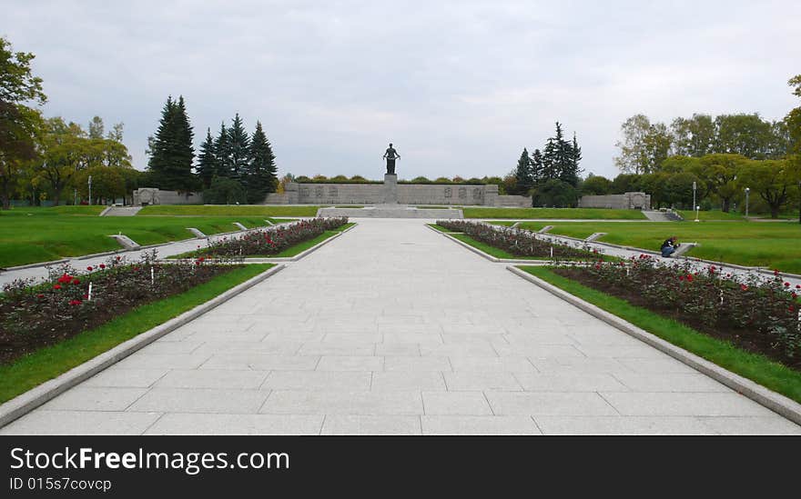 A memorial for those who lost their lifes in St. Petersburg during the second world war. A memorial for those who lost their lifes in St. Petersburg during the second world war.