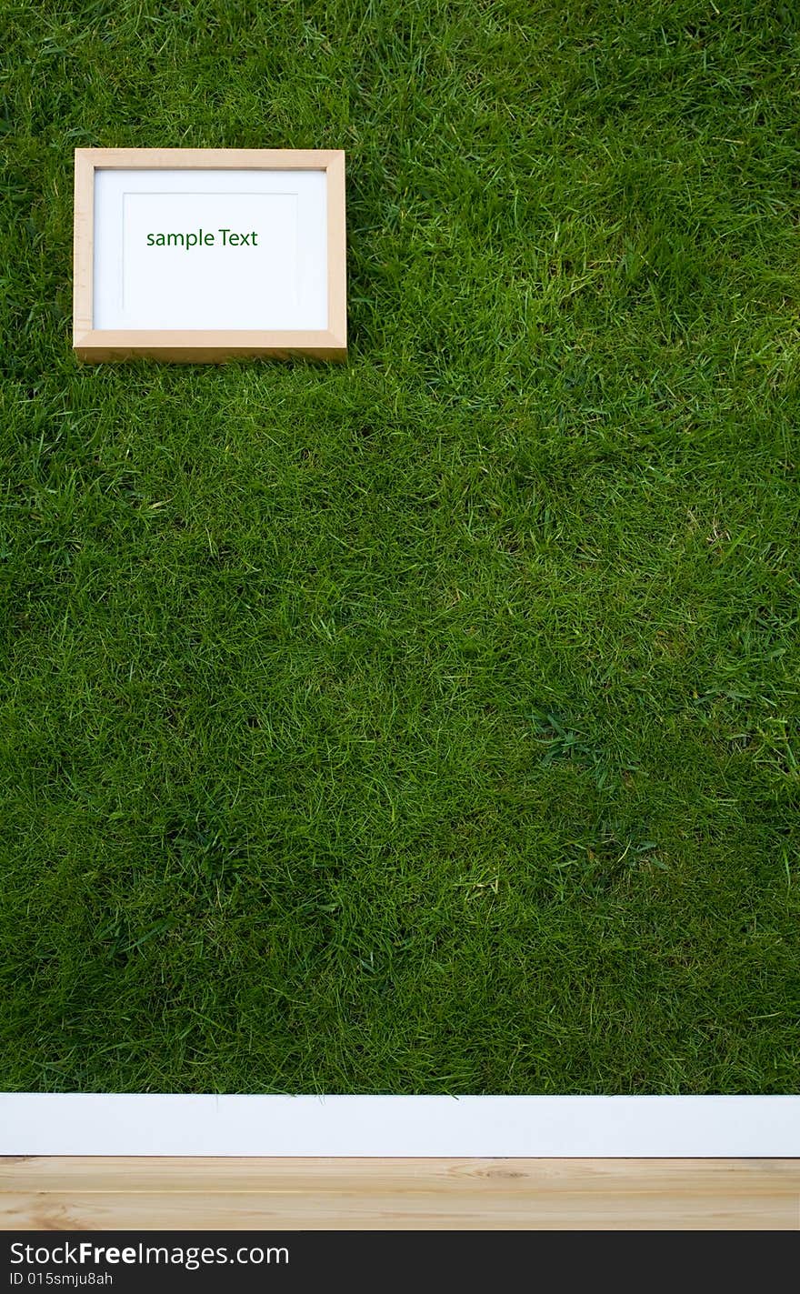 Wallpaper with grass texture and frame with copy-space. Wallpaper with grass texture and frame with copy-space