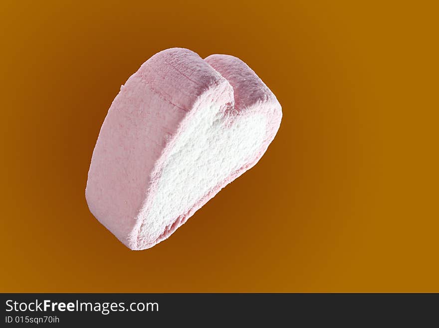 Marshmallow Candy Heart