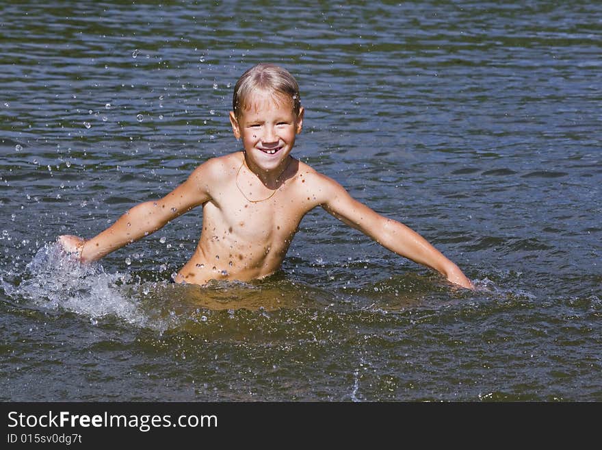 River splash