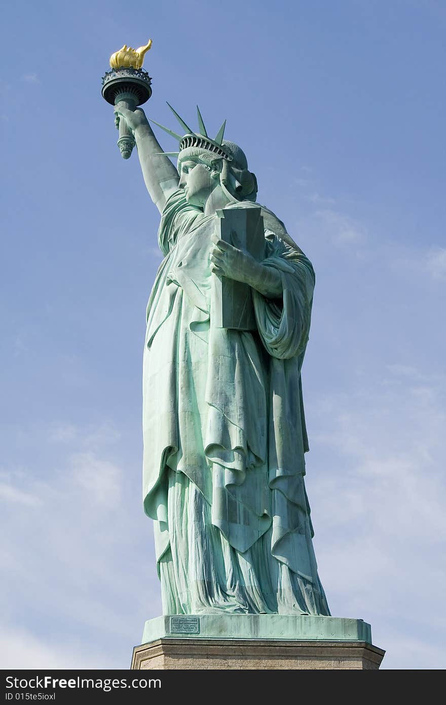 Portrait of the Statue of Liberty. Please, check my other photos of this unique landmark!