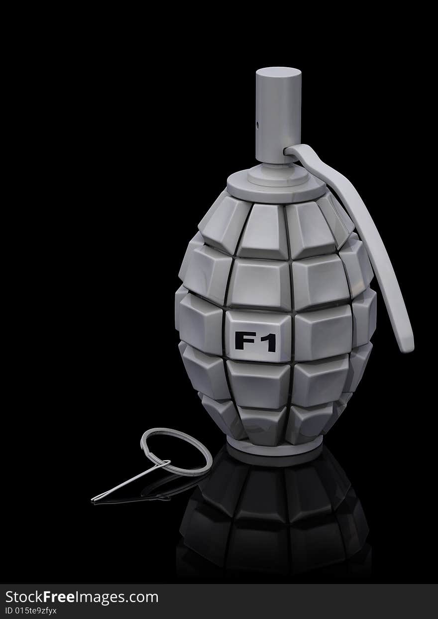 Stylized Grenade