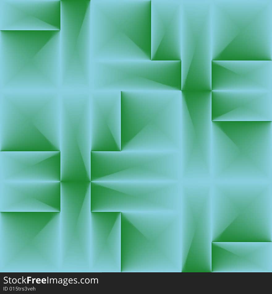 Seamless green pattern