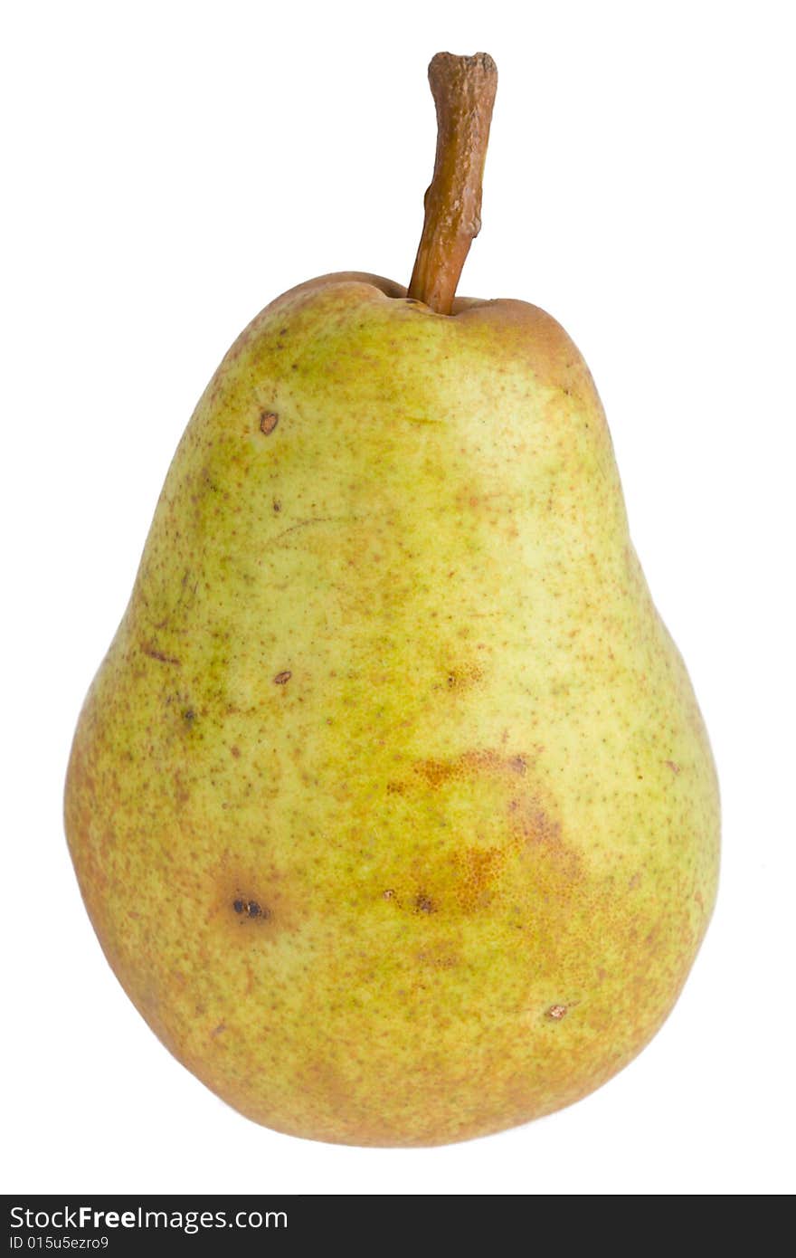 Pear isolated