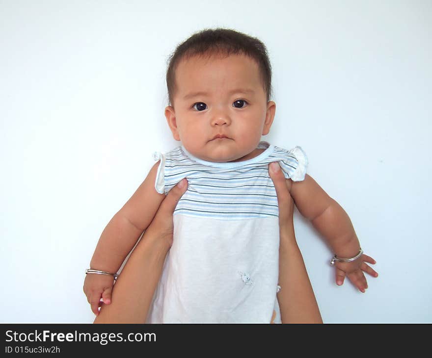 Cute Baby And Mother S Hand