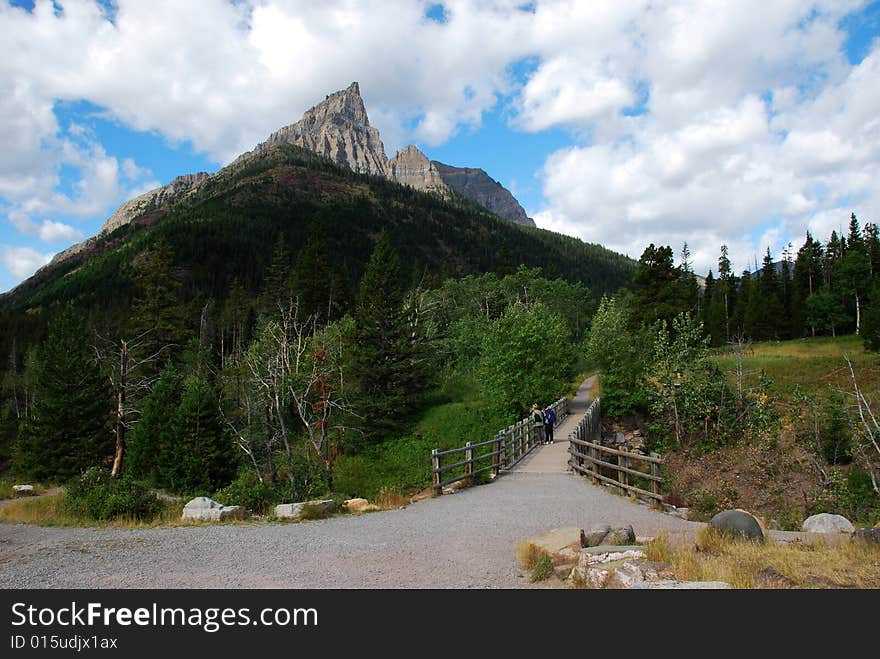 Red rock Canyon Waterton national Park Alberta Canada