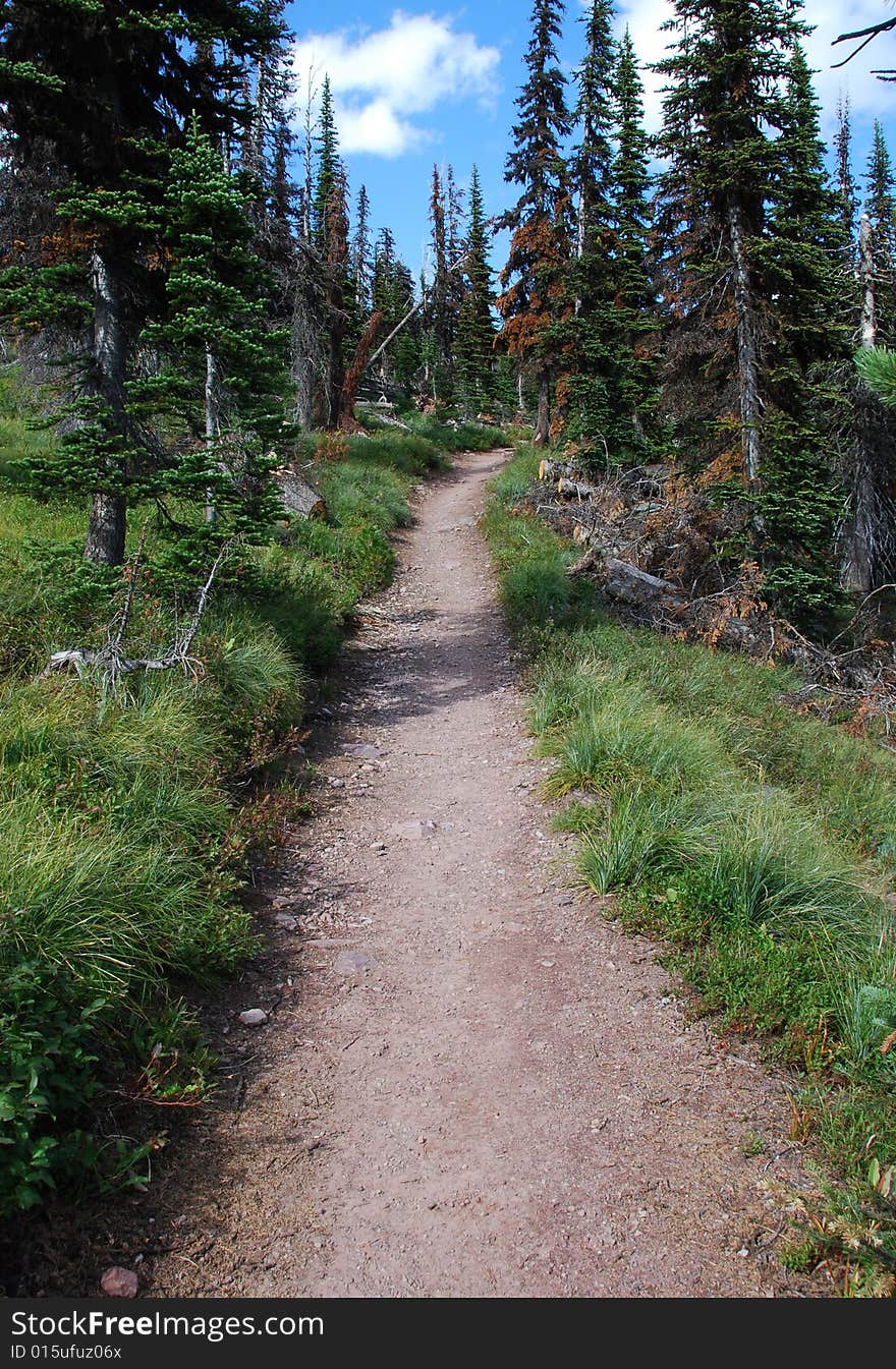 Carthew-Alderson Trail in Waterton National Park Alberta Canada. Carthew-Alderson Trail in Waterton National Park Alberta Canada