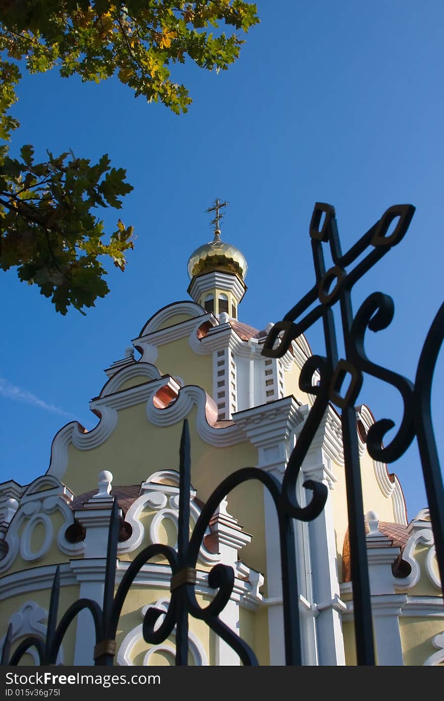 The temple in honor ofthe icon ofthe Mother of God