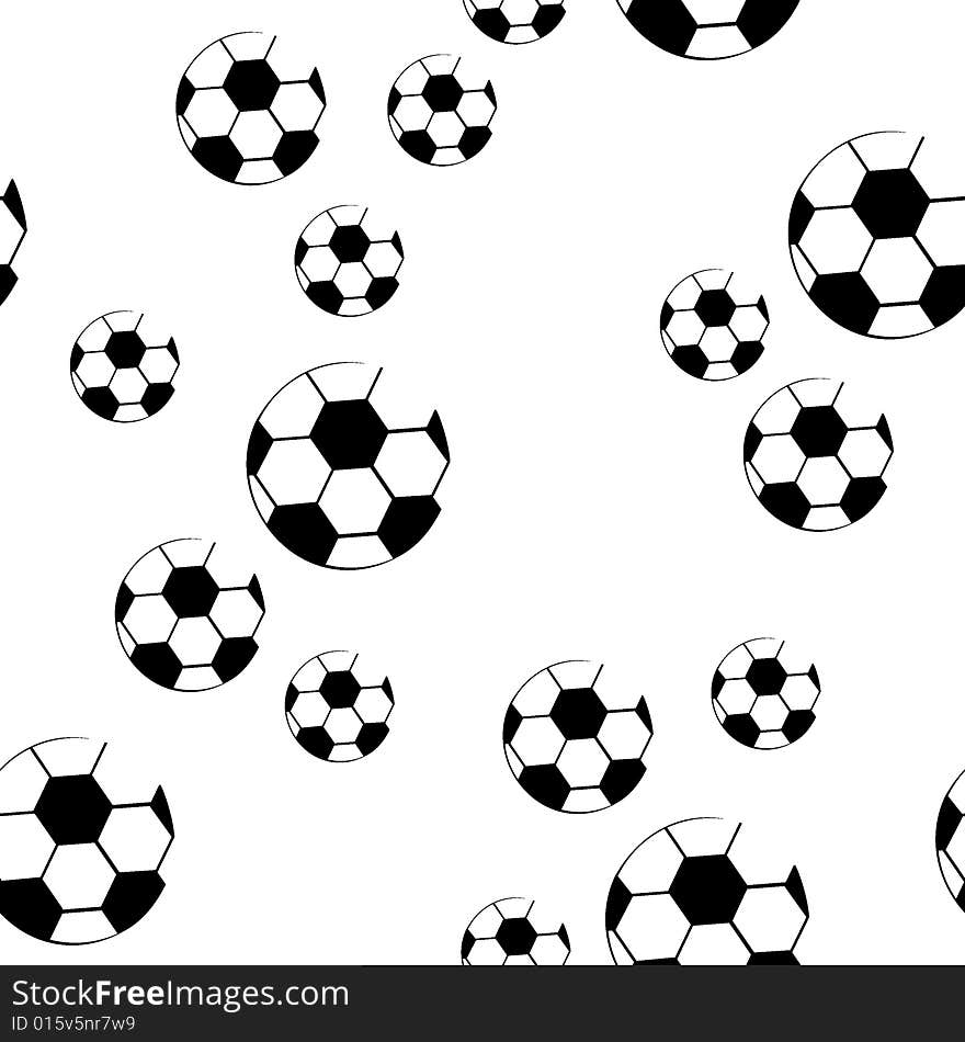 Design football seamless pattern