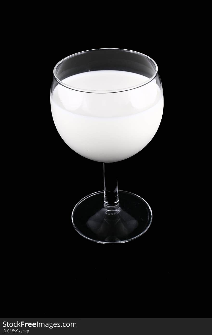 Glass of milk