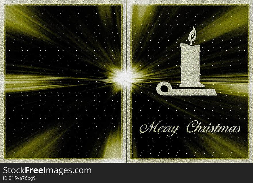 An elegant background for Christmas card. An elegant background for Christmas card