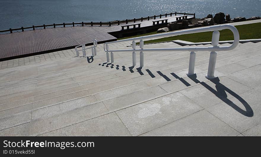 Steps and Handrail