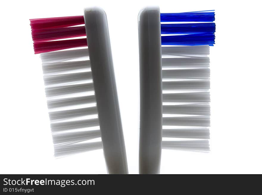 Toothbrush isolated on white background. Toothbrush isolated on white background