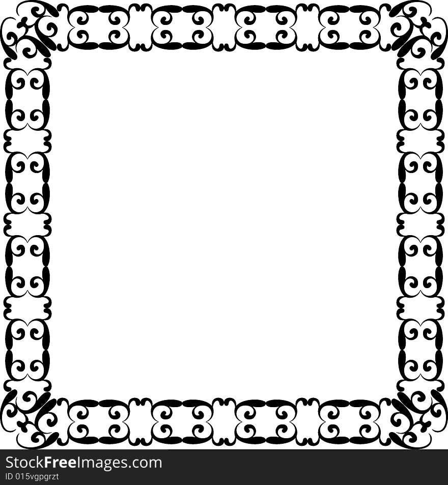 Abstract frame for your design