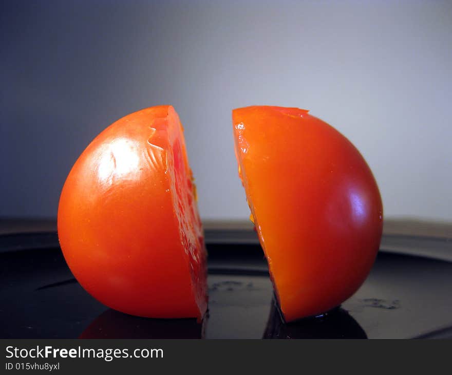 Half Of Tomato