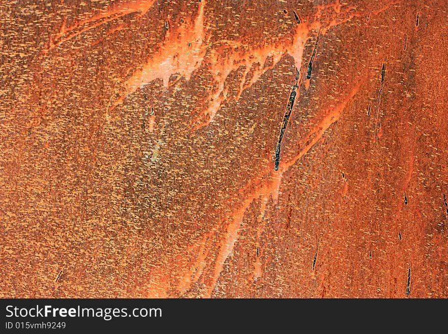 Rusty red texture - grunge background. Rusty red texture - grunge background