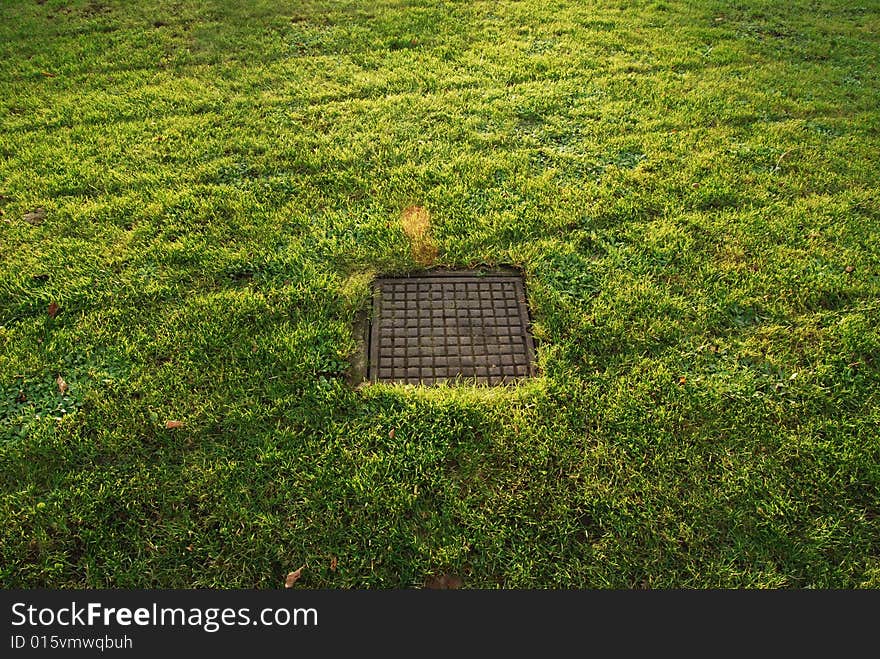 Sewer manhole hatch
Oviedo 
Spain