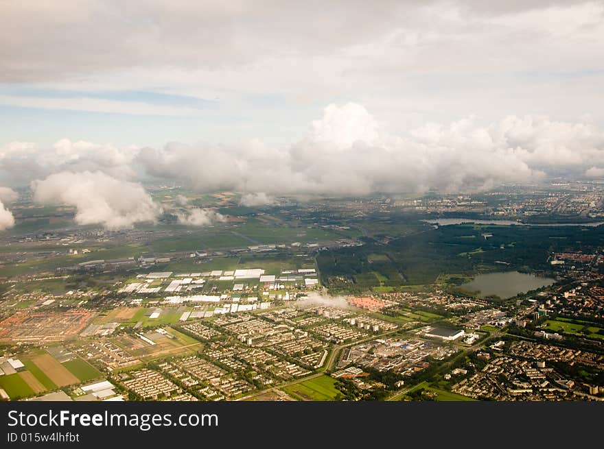 Idyllic image of clouds view from above, from the airplane. Idyllic image of clouds view from above, from the airplane