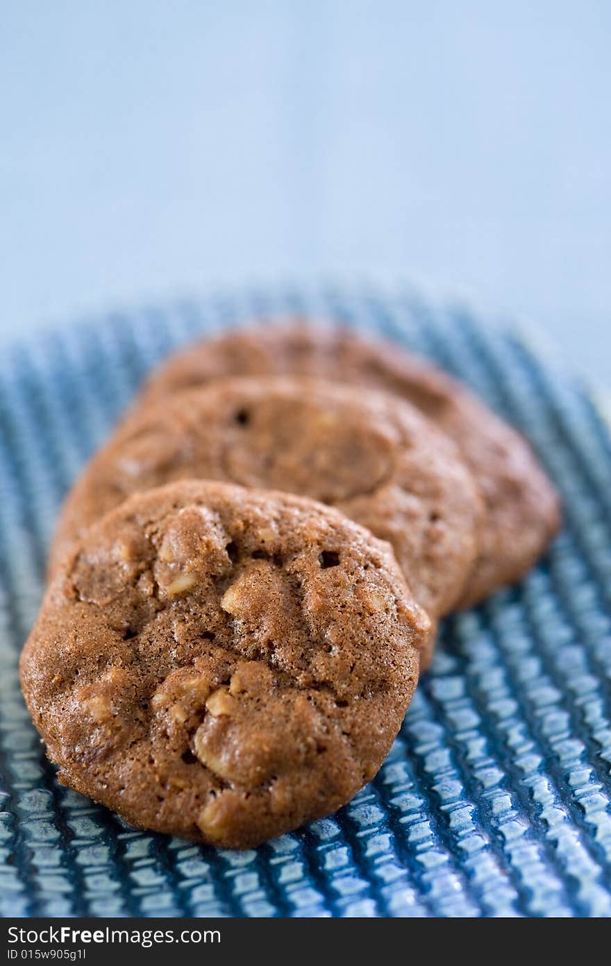 Health choclate cookies