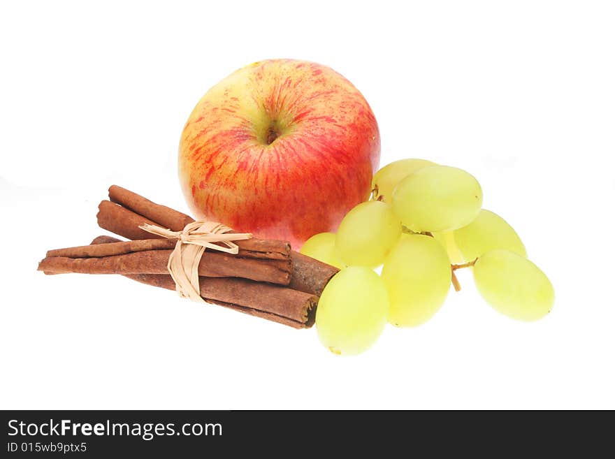 Apple Grapes And Cinnamon