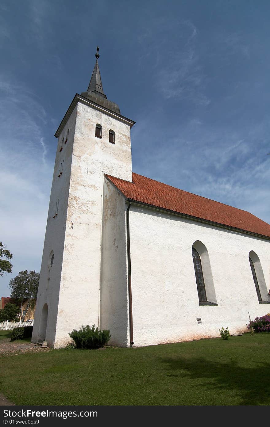 St. John's Lutheran Church (Jaanikirik) in Viljandi, Estonia,