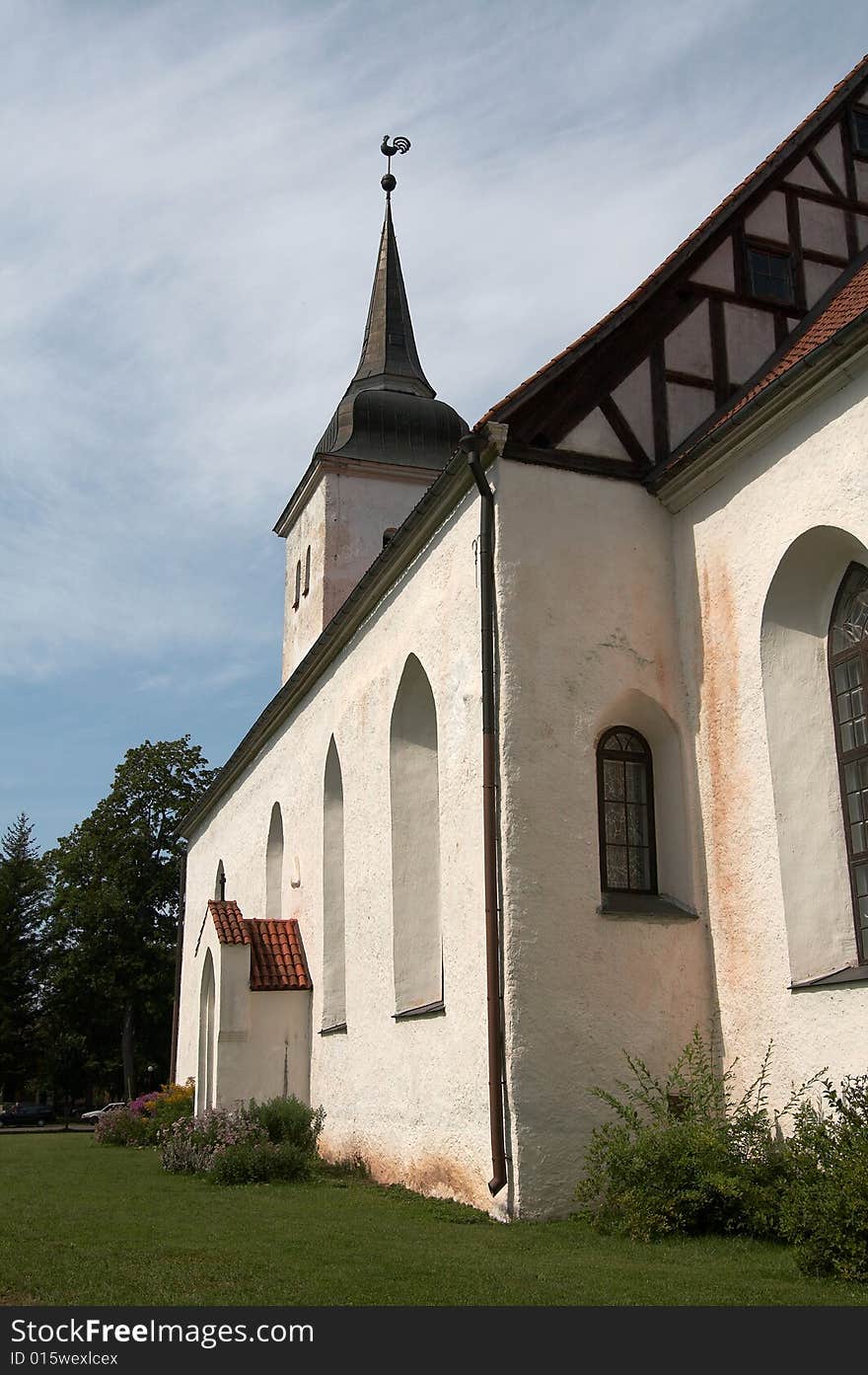 St. John's Lutheran Church (Jaanikirik) in Viljandi, Estonia,