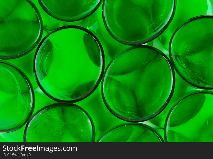 Abstract glass background