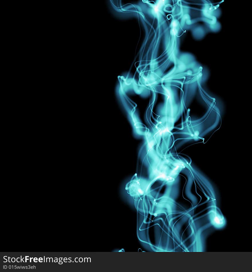 Bright Blue Smoke