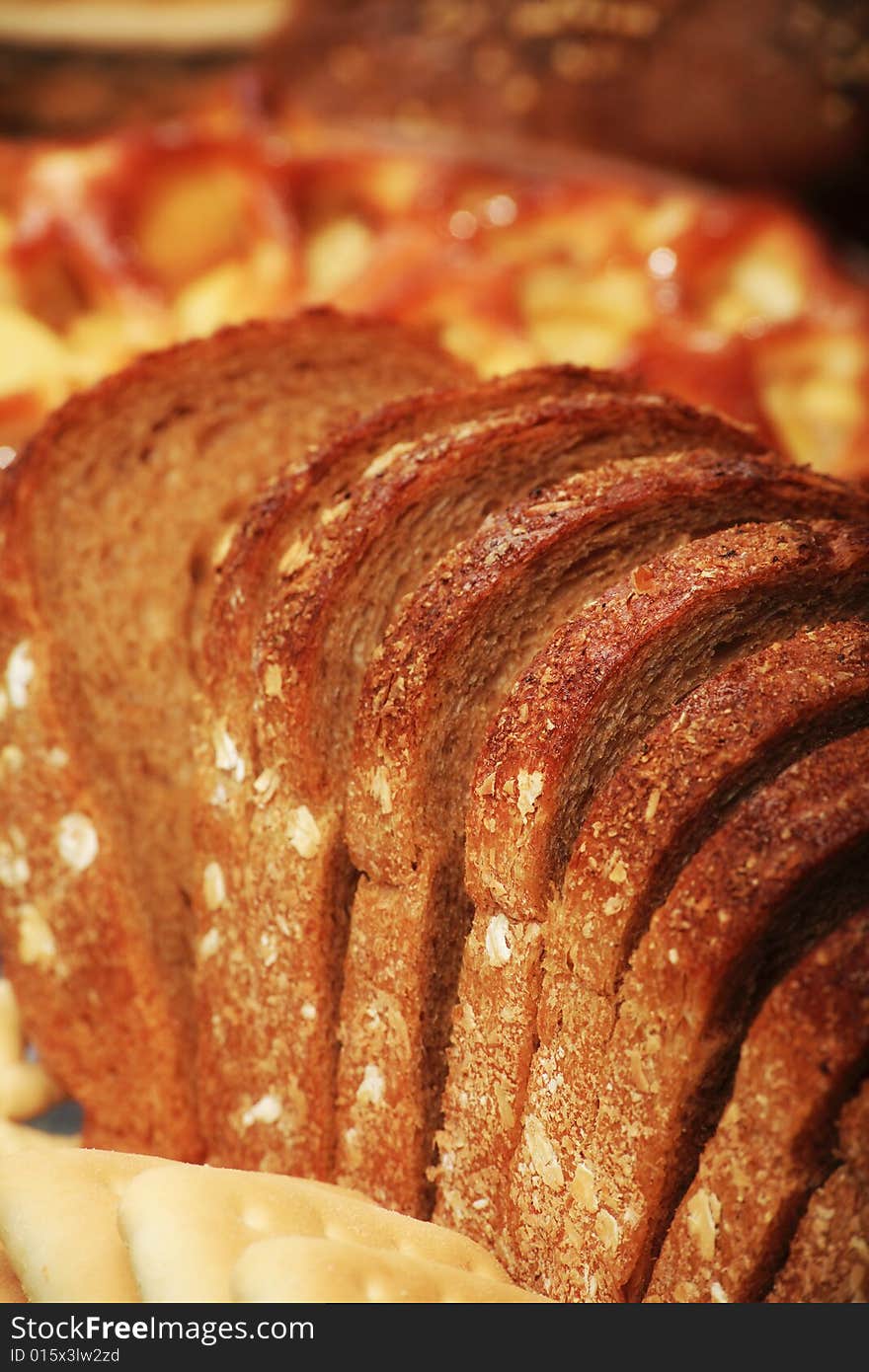 Bakery foodstuffs. Shot in a studio. Bakery foodstuffs. Shot in a studio.