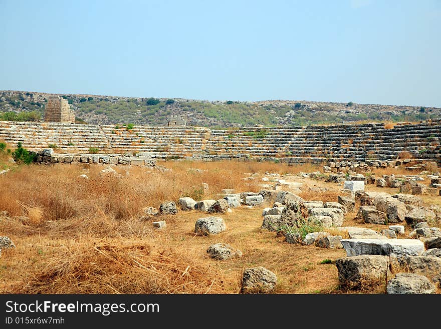 Ruins of the Roman stadium.