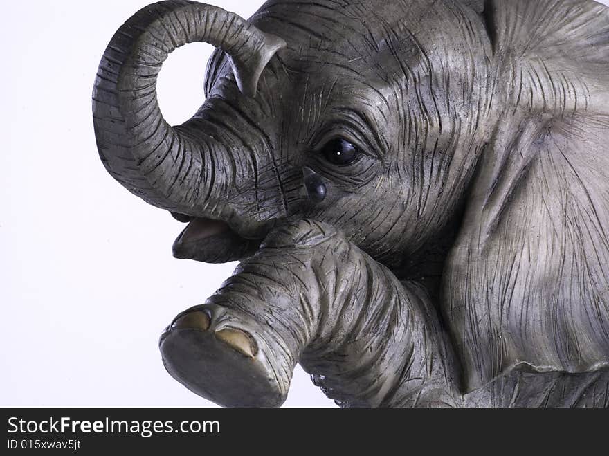 Elephant crying