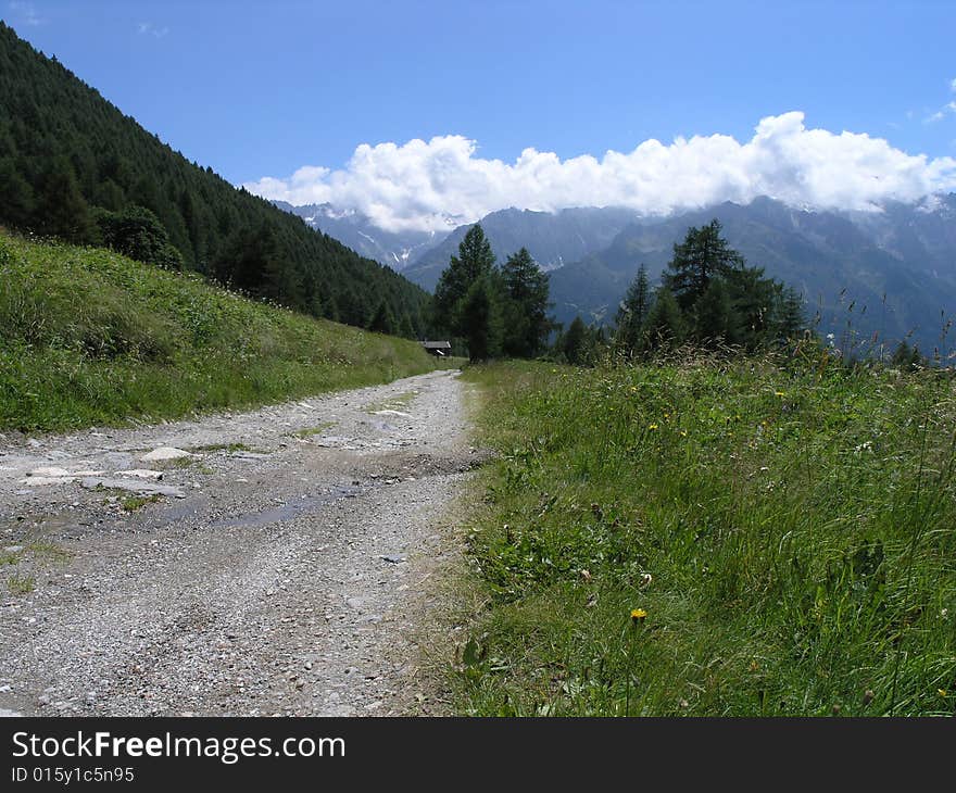 Panorama - Canè Valle Camonica (Brescia). Alps. Panorama - Canè Valle Camonica (Brescia). Alps