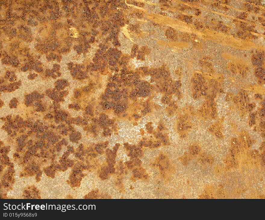 Rusty Old Metal Background