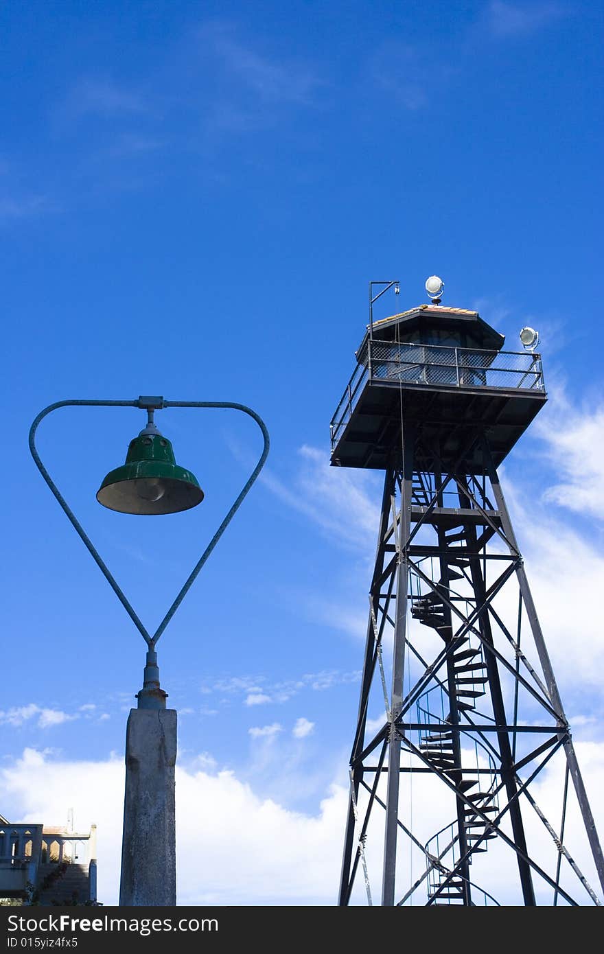 Watch tower alcatraz