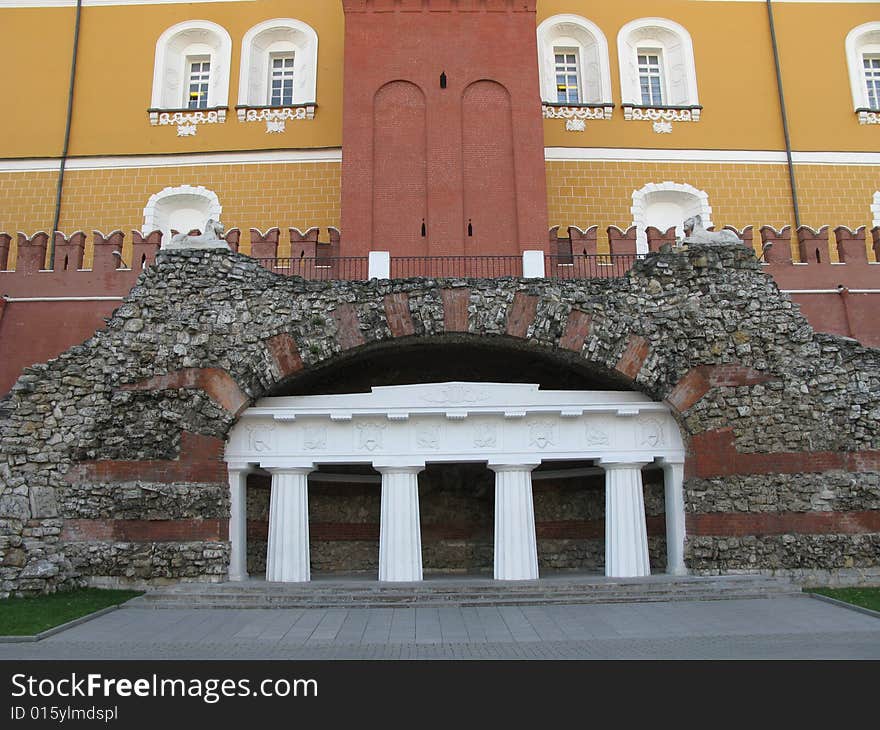 Shoot of red square, shot of historical museum, Moskow. Shoot of red square, shot of historical museum, Moskow