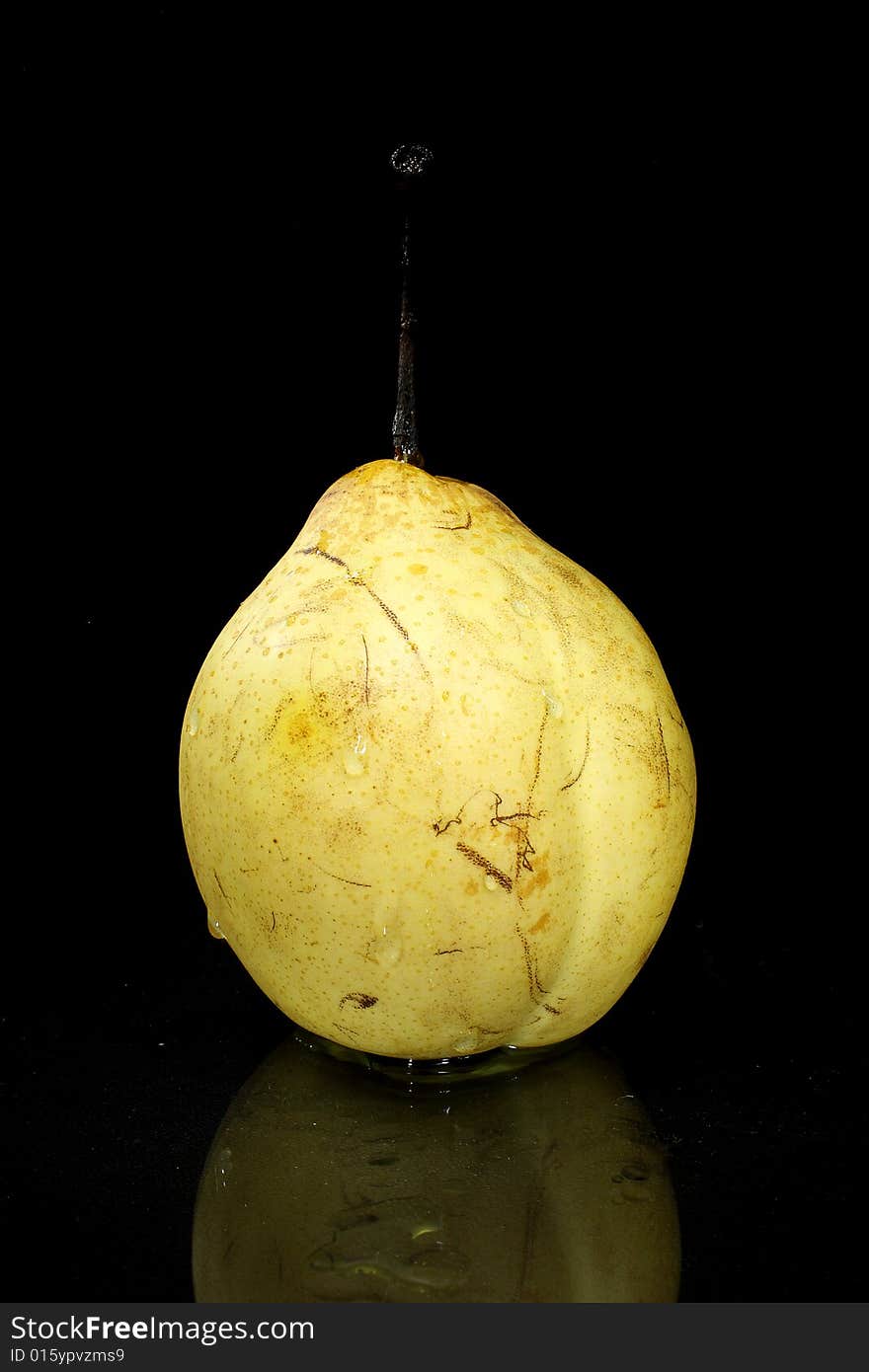 Fruit Pears on a dark background