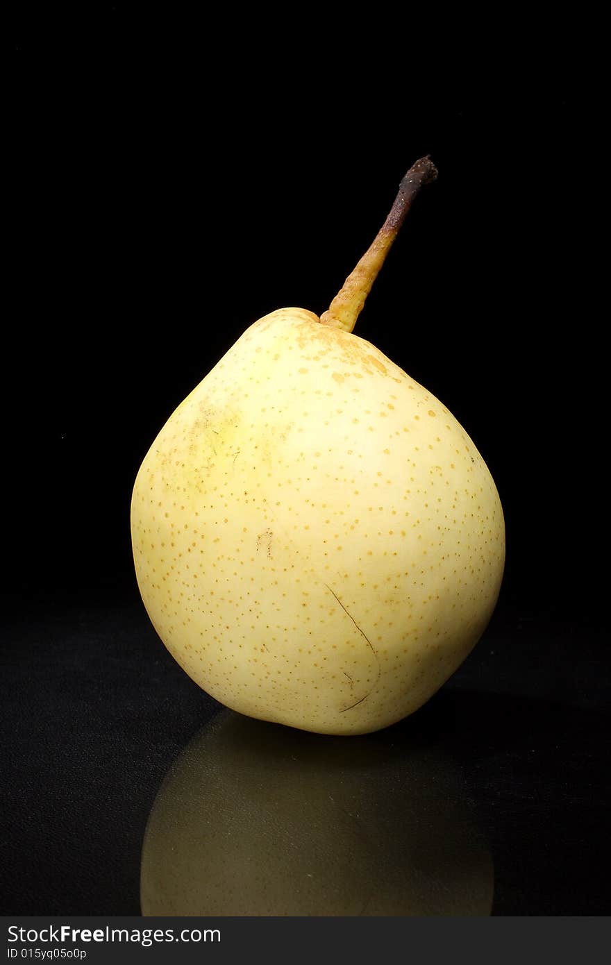 Fruit Pears on a dark background