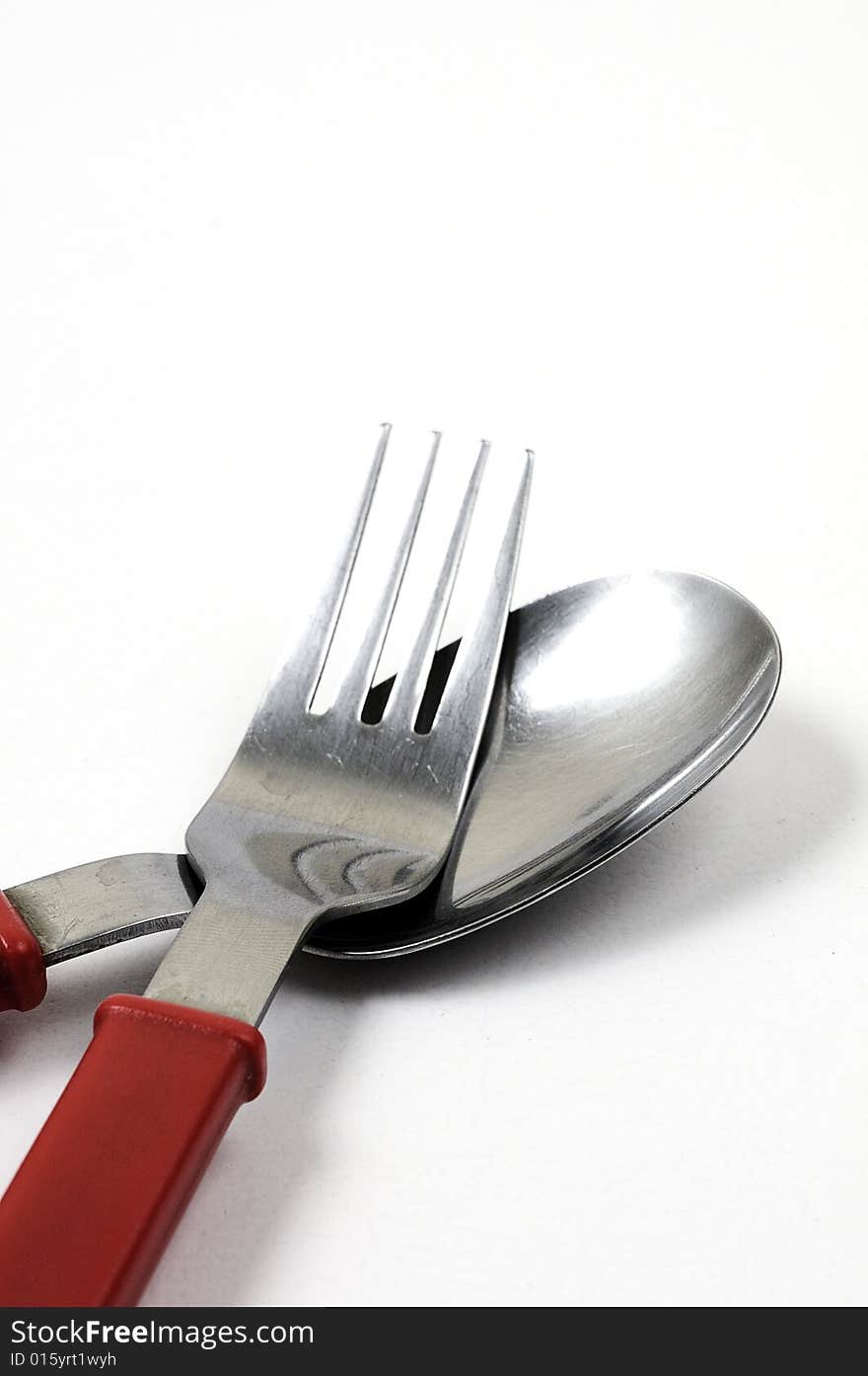 Spoon and fork