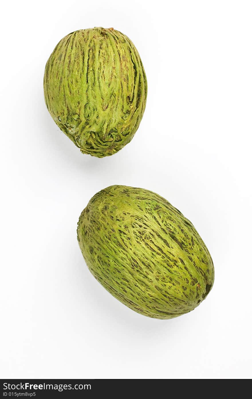 Dryed Green Nuts