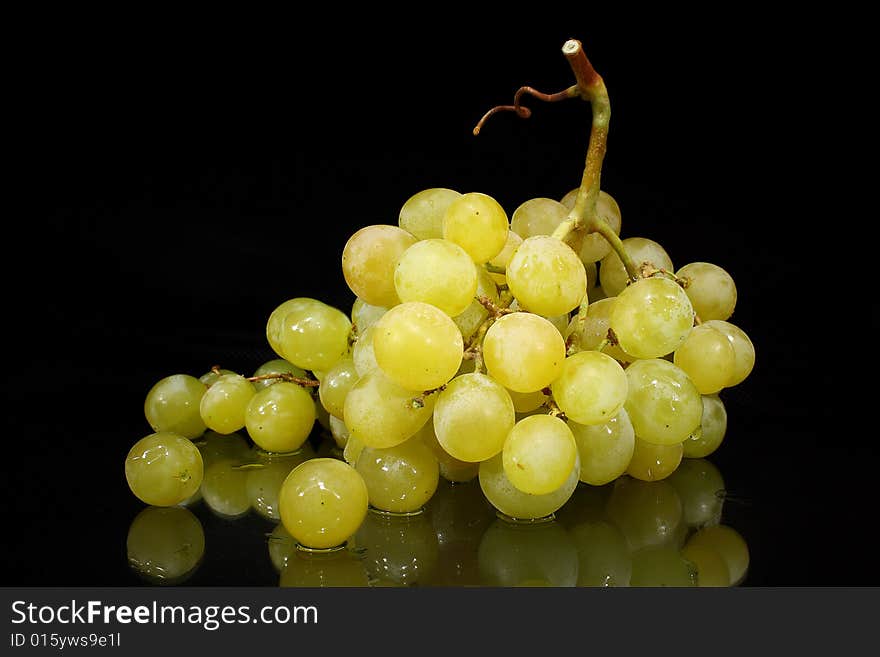 Green grapes