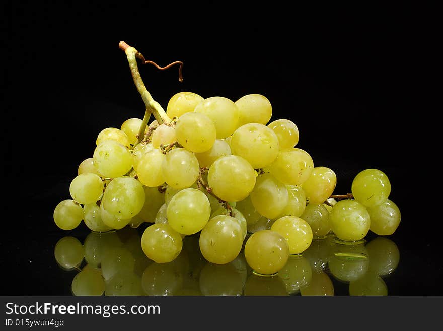 Green grapes