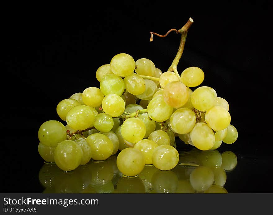 Green grapes