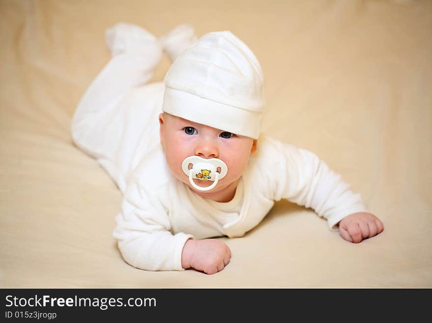 Happy baby (boy - 3 month old)