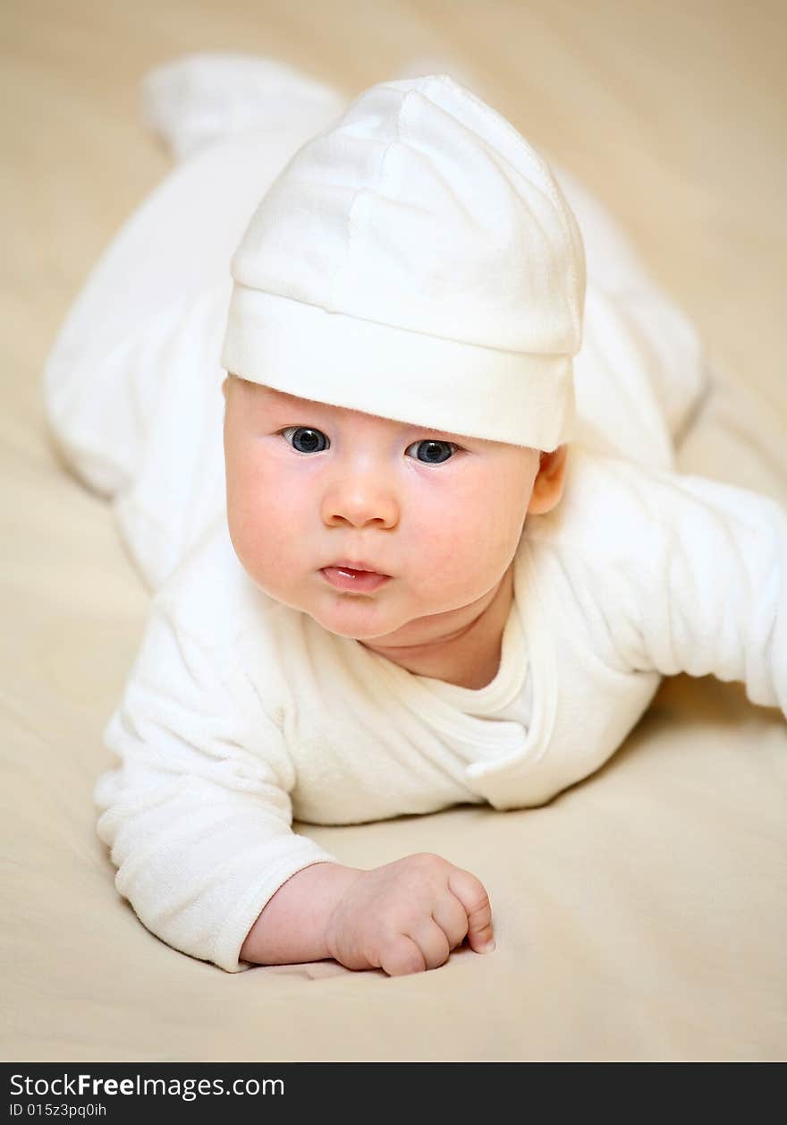 Happy baby (boy - 3 month old)