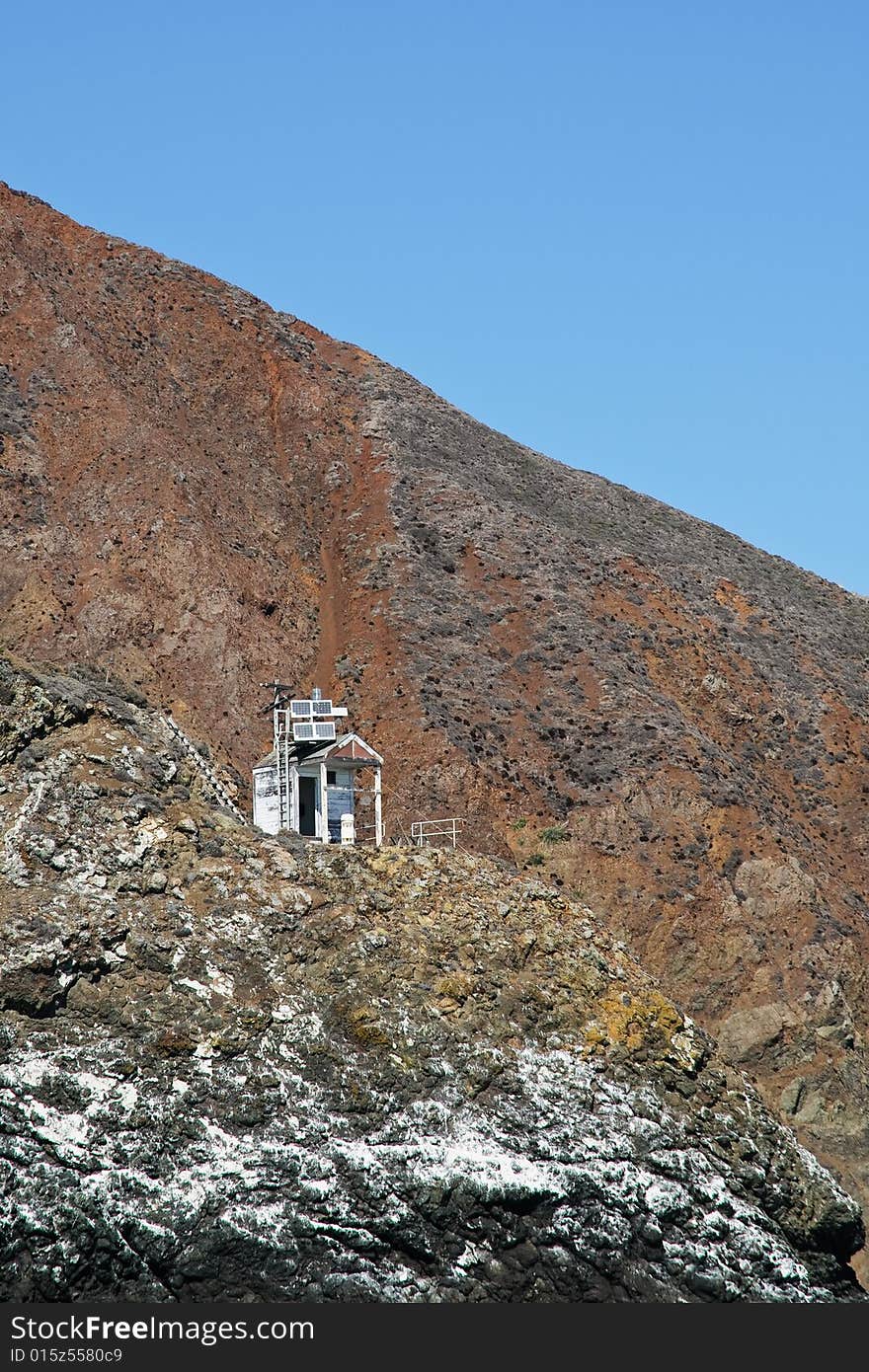 Old building near Golden Gate, California