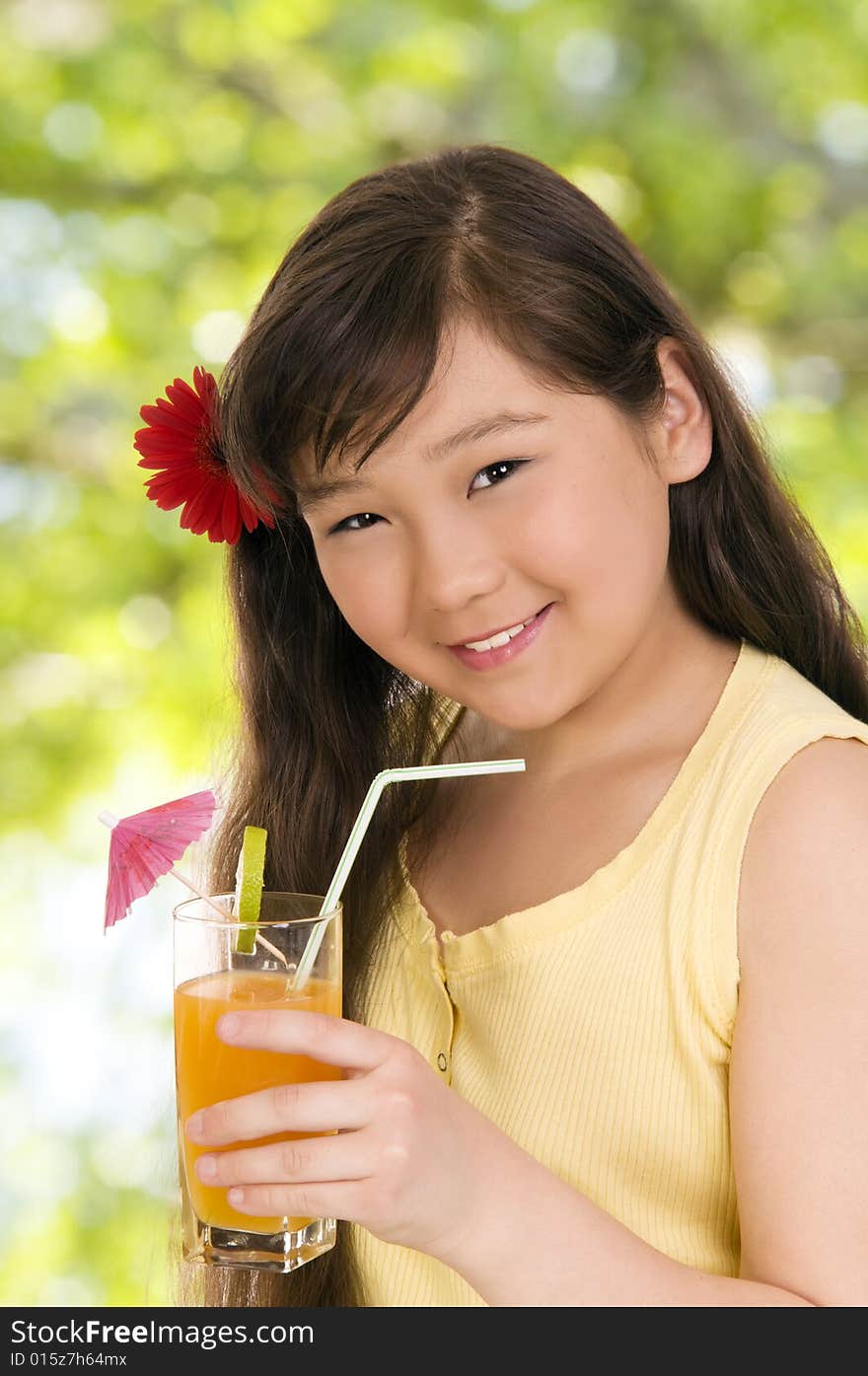 Girl With  Juice