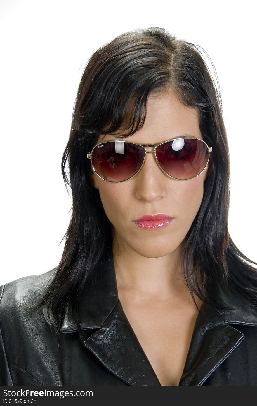 Portrait of lady with sunglasses