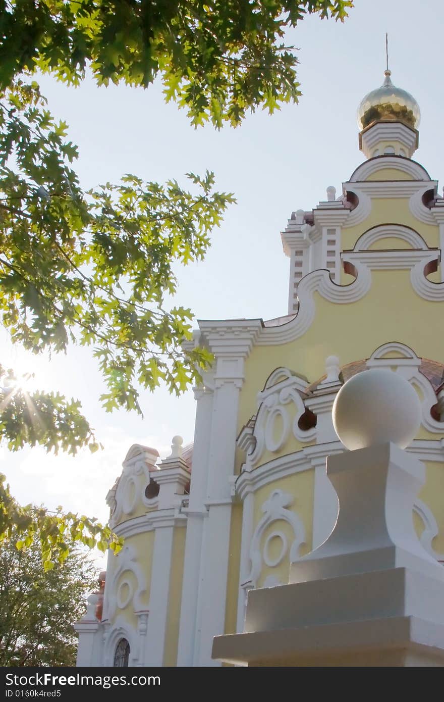 The Temple In Honor Ofthe Icon Ofthe Mother Of God