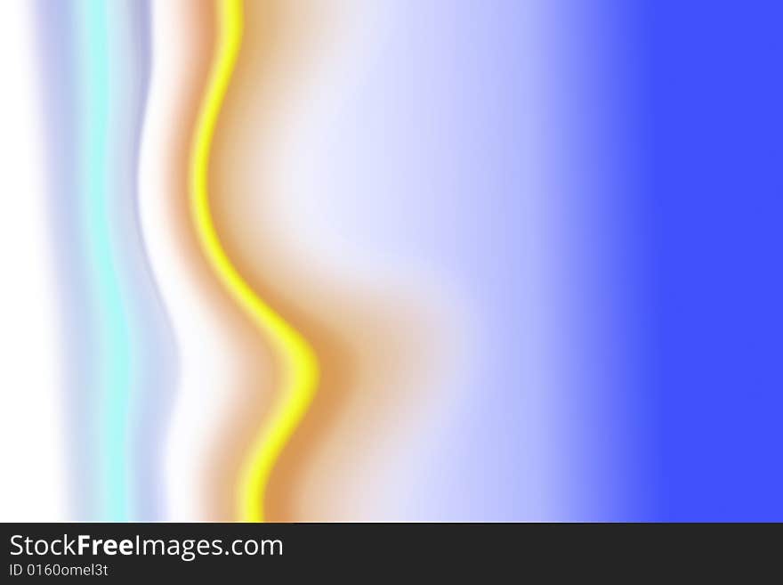 Abstract wave design for use as background