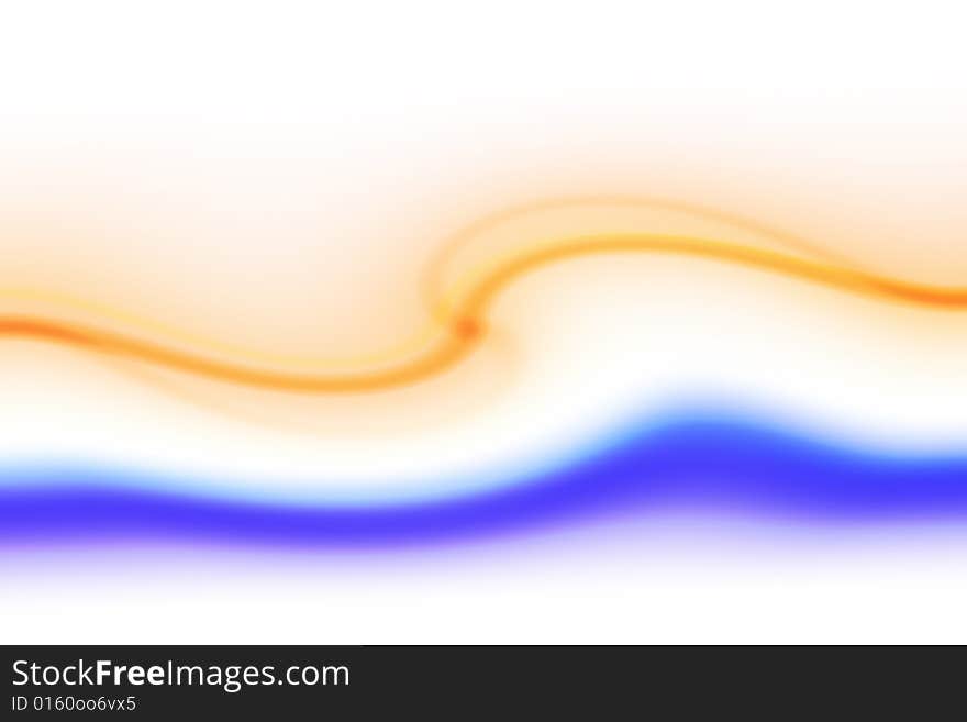 Abstract wave design for use as background